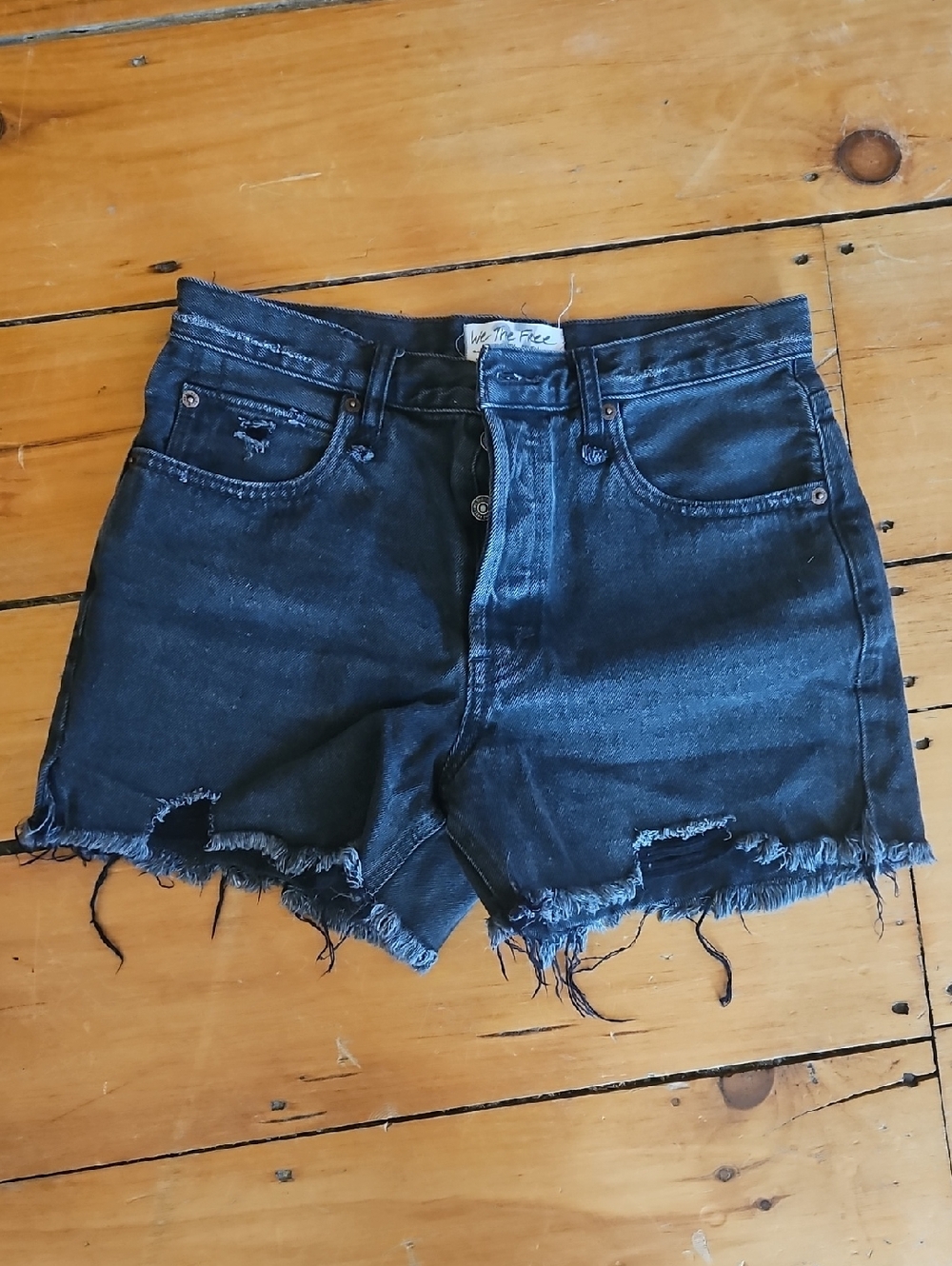 We The Free Black Shorts